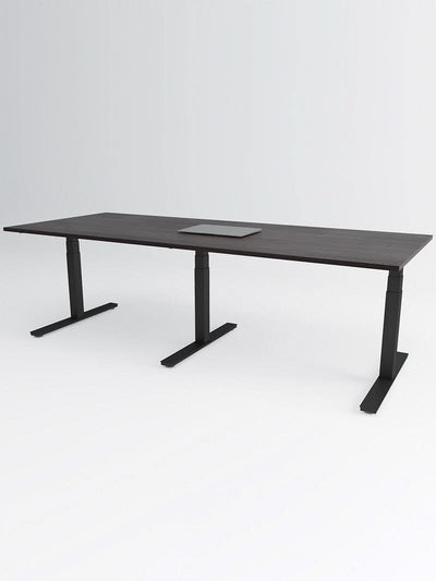 AUM WORLD_bureau_meeting_noir_plateau_bois foncé_