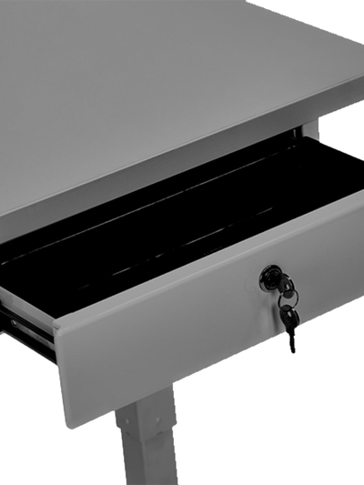 AUM WORLD_TIROIR METALLIQUE BUREAU UNIVERSEL_GRIS