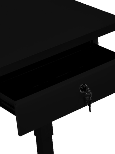 AUM WORLD_TIROIR METALLIQUE BUREAU UNIVERSEL_NOIR