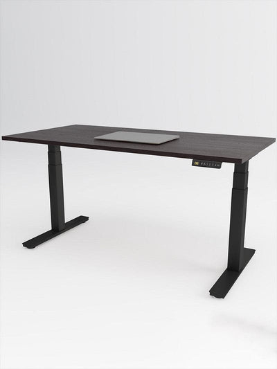 bureau_advanced_noir_plateau_bois_fonce