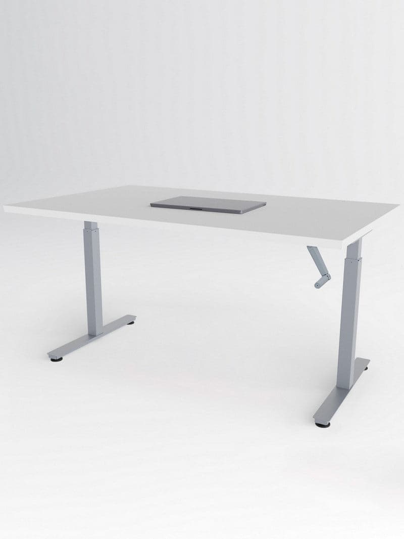 bureau_handy_gris_plateau_blanc