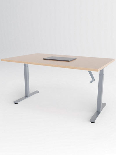 bureau_handy_gris_plateau_bois_clair