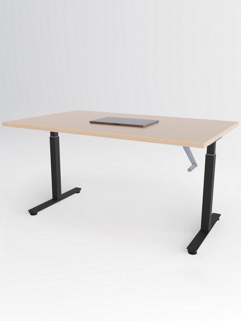 bureau_handy_noir_plateau_bois_clair