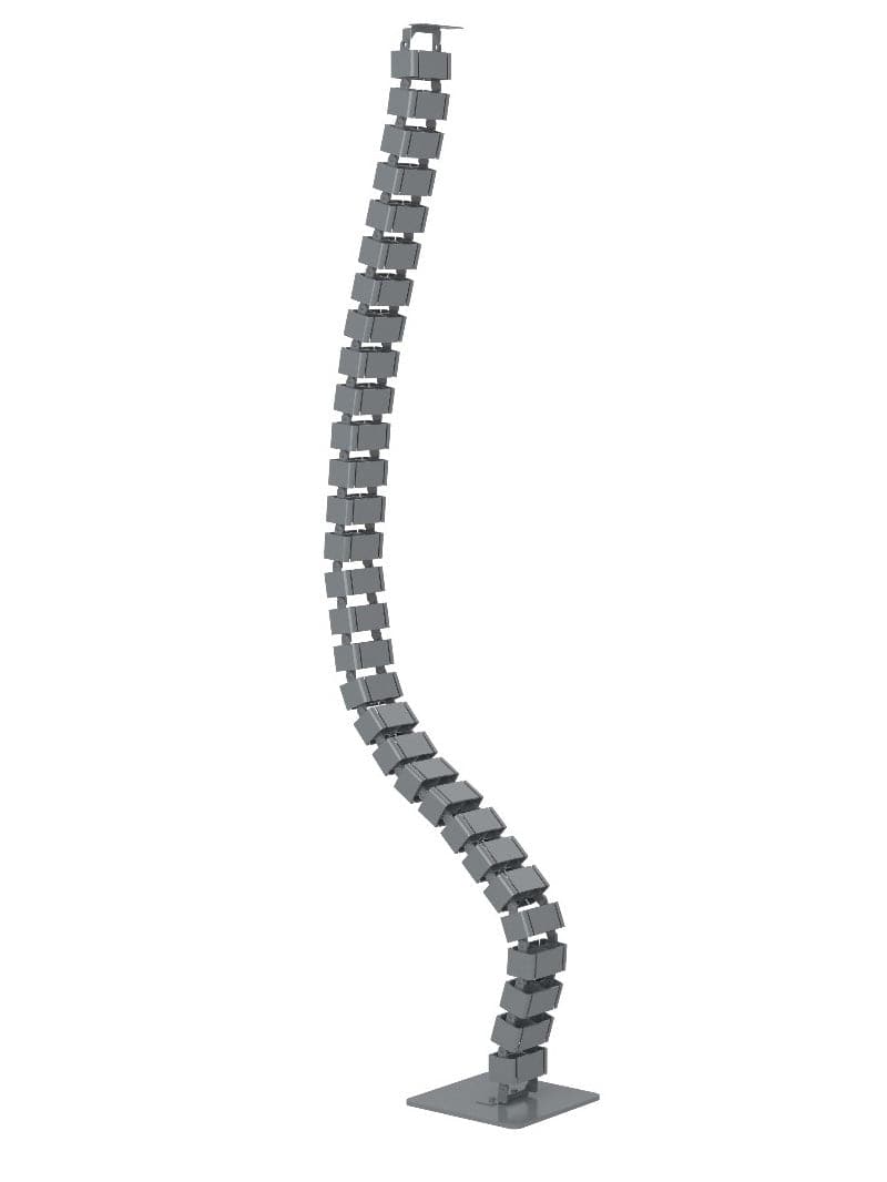 Goulotte_Passe-Câbles_Verticale_130 cm_Gris